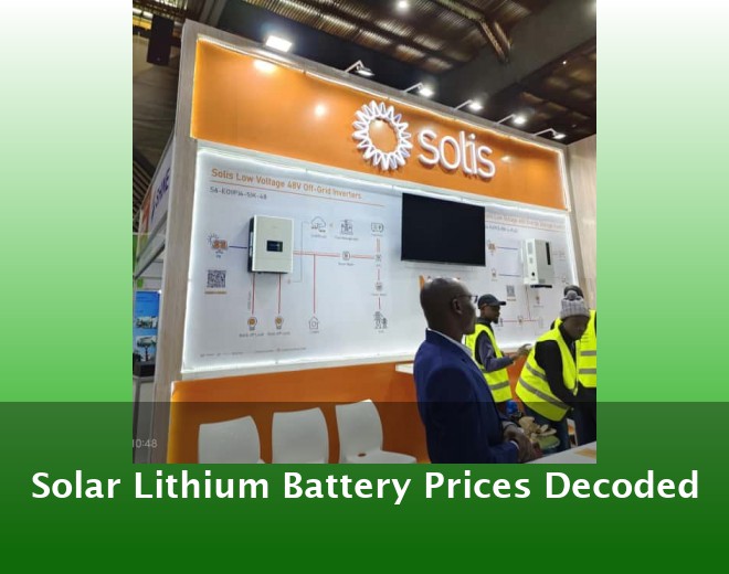 Solar Lithium Battery Prices Decoded